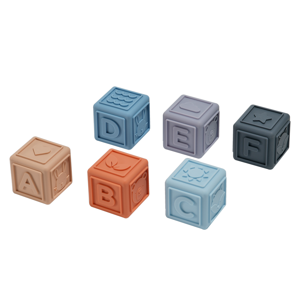 Soft blocks set - Navy blue – Monboxy