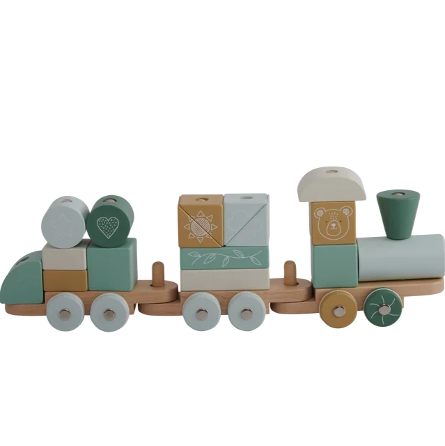 Block Train  Green