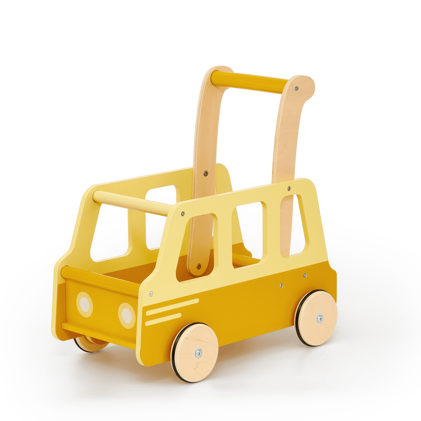 Push School Bus Yellow 2001 C flatpacked