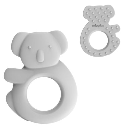 Katie Koala Teething Toy - Light Grey