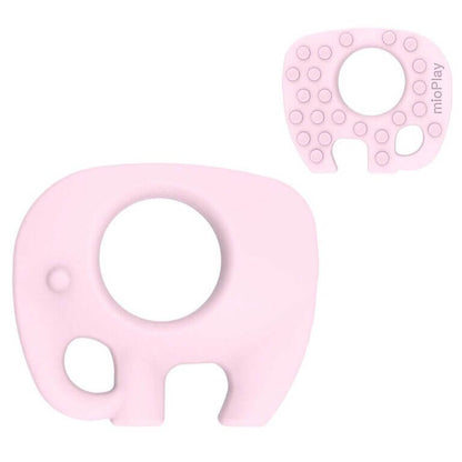 Ellie Elephant Teething Toy - Soft Pink